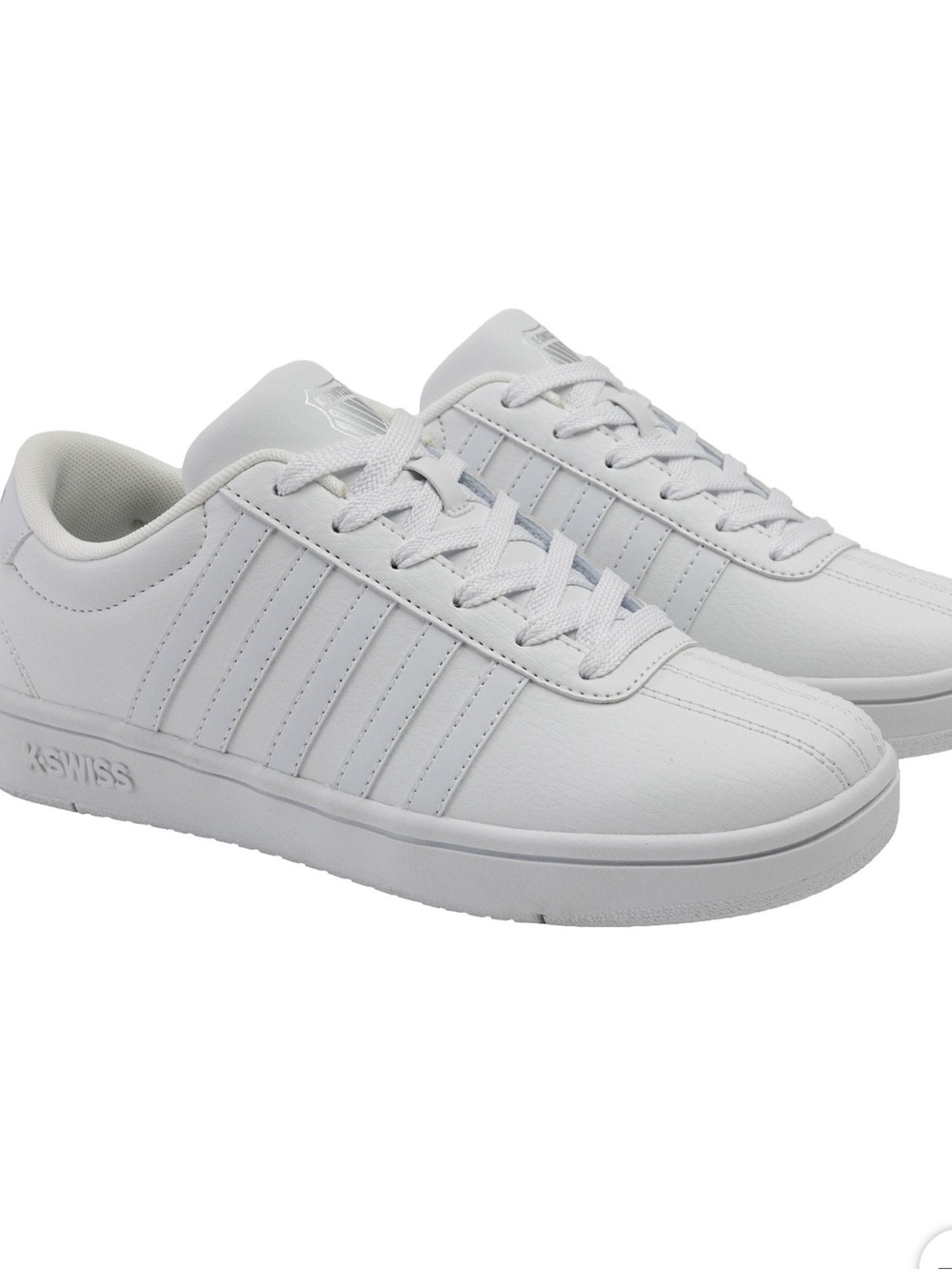 K-Swiss Women’s Court Sneakers Womens Size 11 Shoes White Sneakers NIB